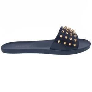 black slides with spikes